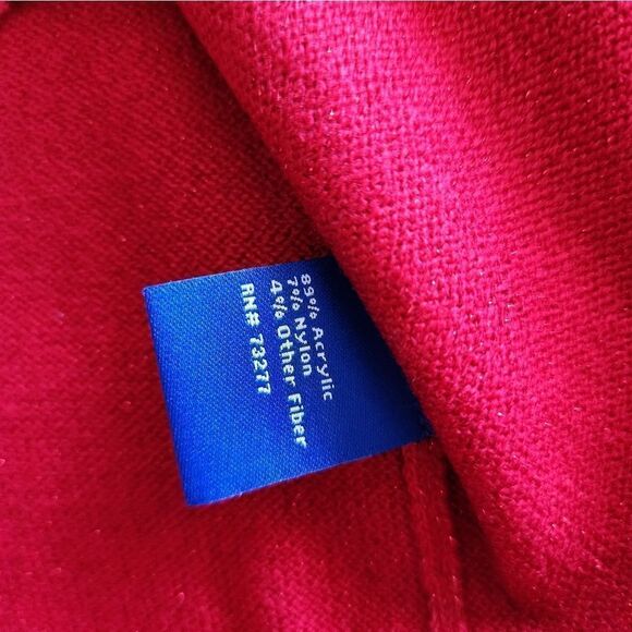 Apt. 9 festive two color block long sleeve sweater - Picture 11 of 11